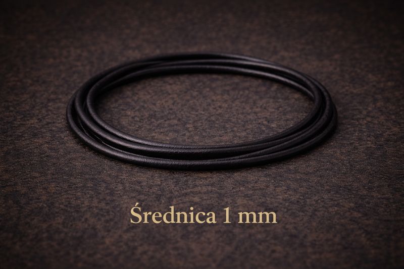 Rzemienie skórzane 1 mm