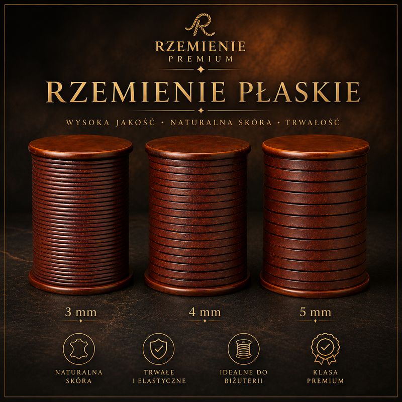 🧵 Rzemienie płaskie
