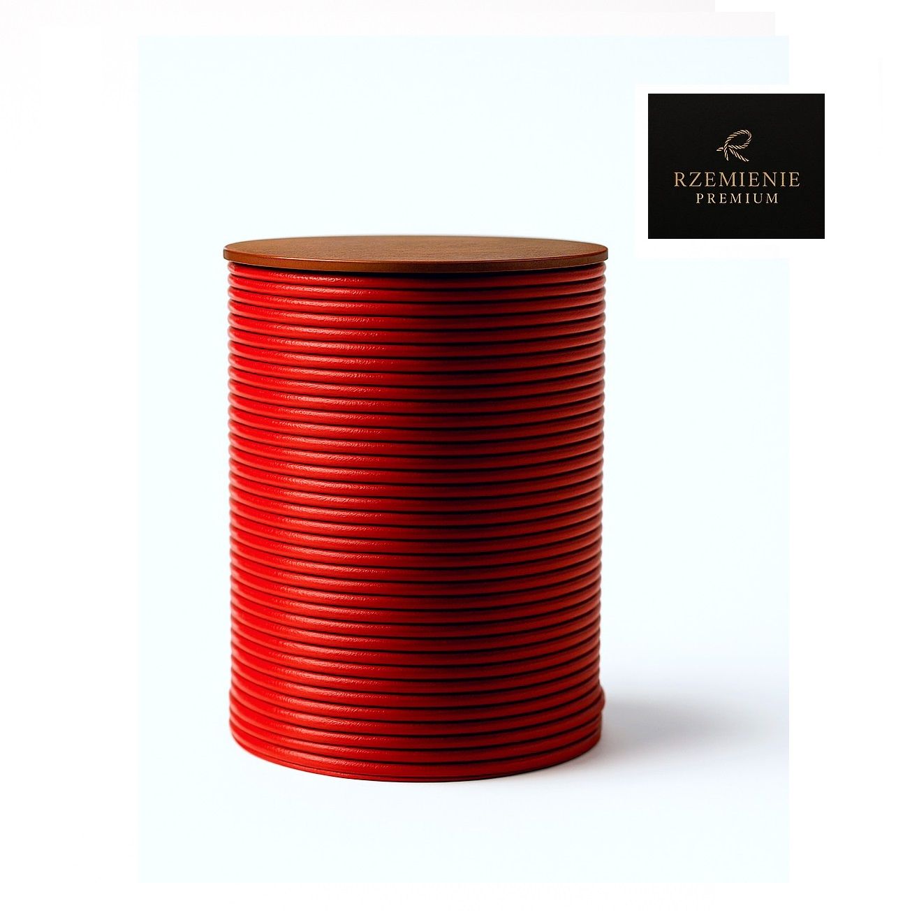Rzemień Jubilerski okrągły czerwony 3mm klasa PREMIUM