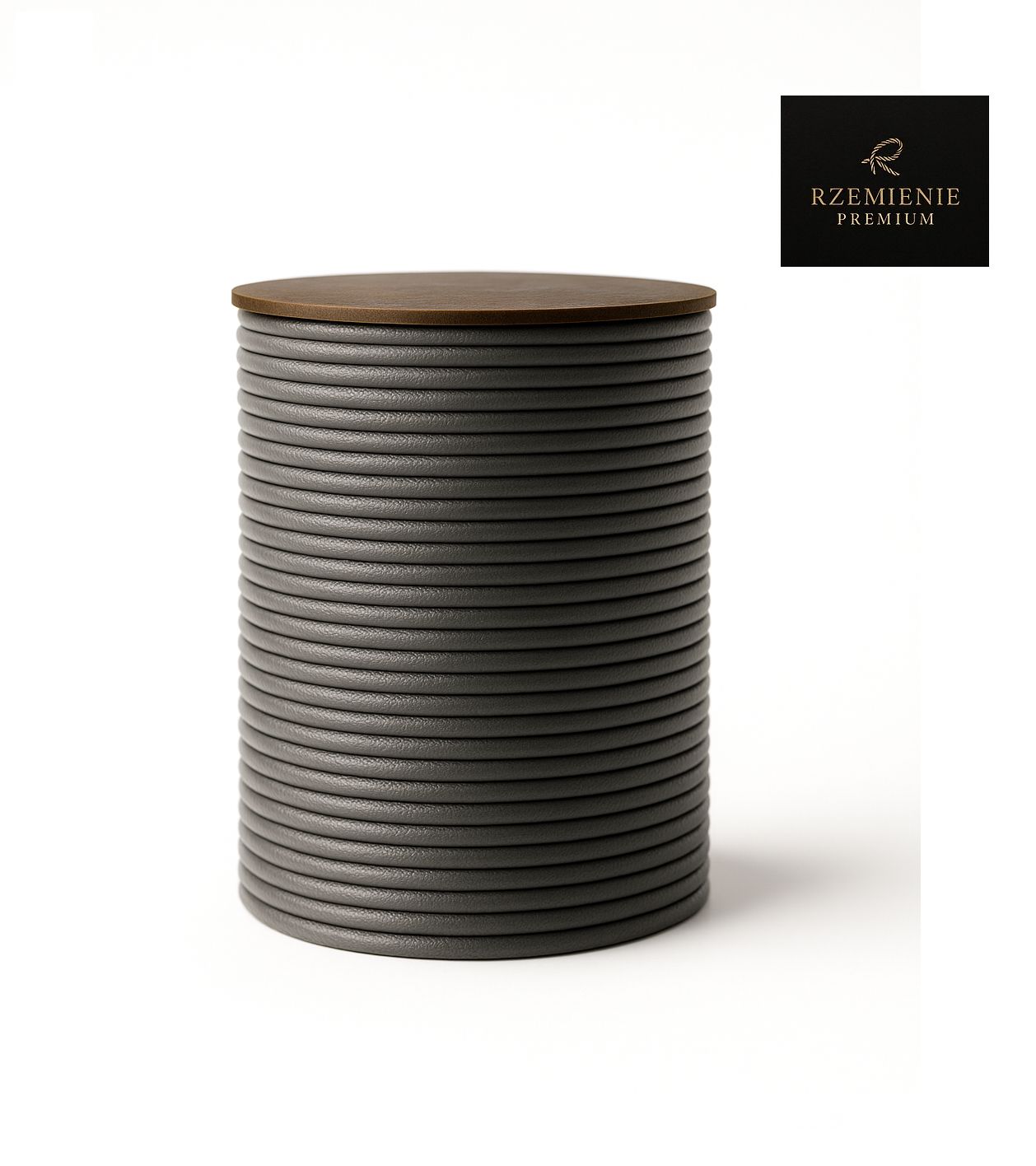 Rzemień Jubilerski okrągły szary 1mm klasa PREMIUM