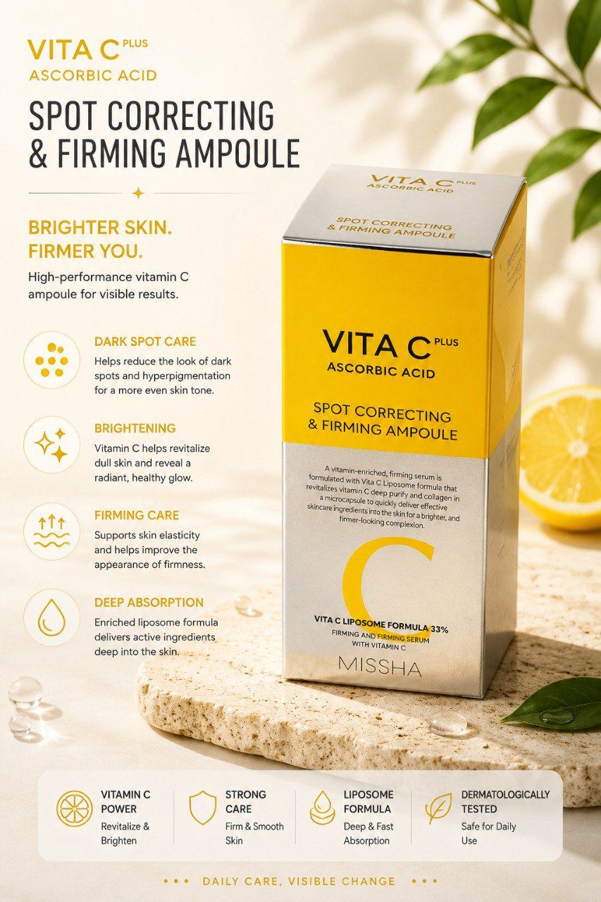 MISSHA Vita C Plus Spot Correcting & Firming Ampoule 30 ml