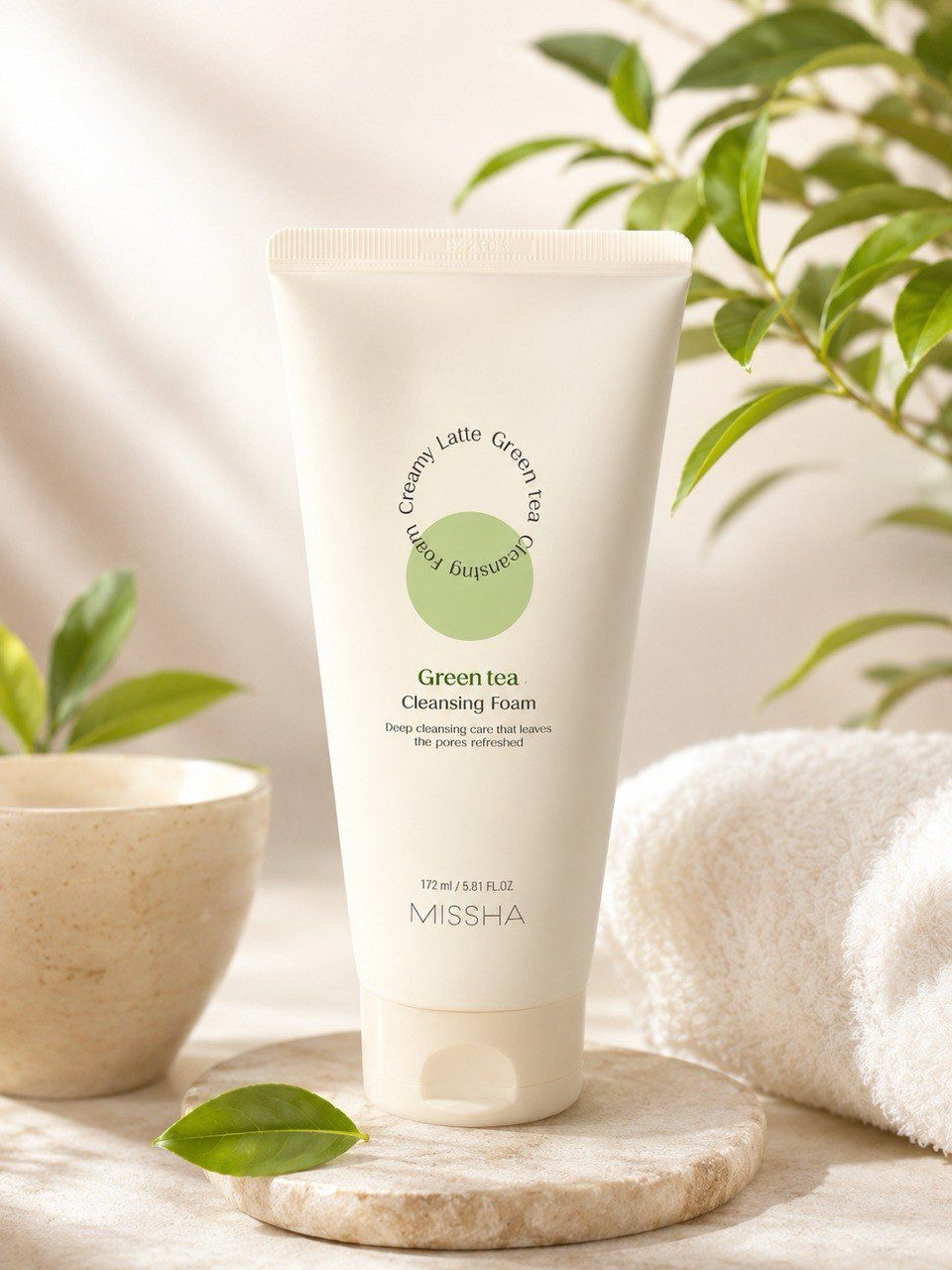 MISSHA Creamy Latte Green Tea