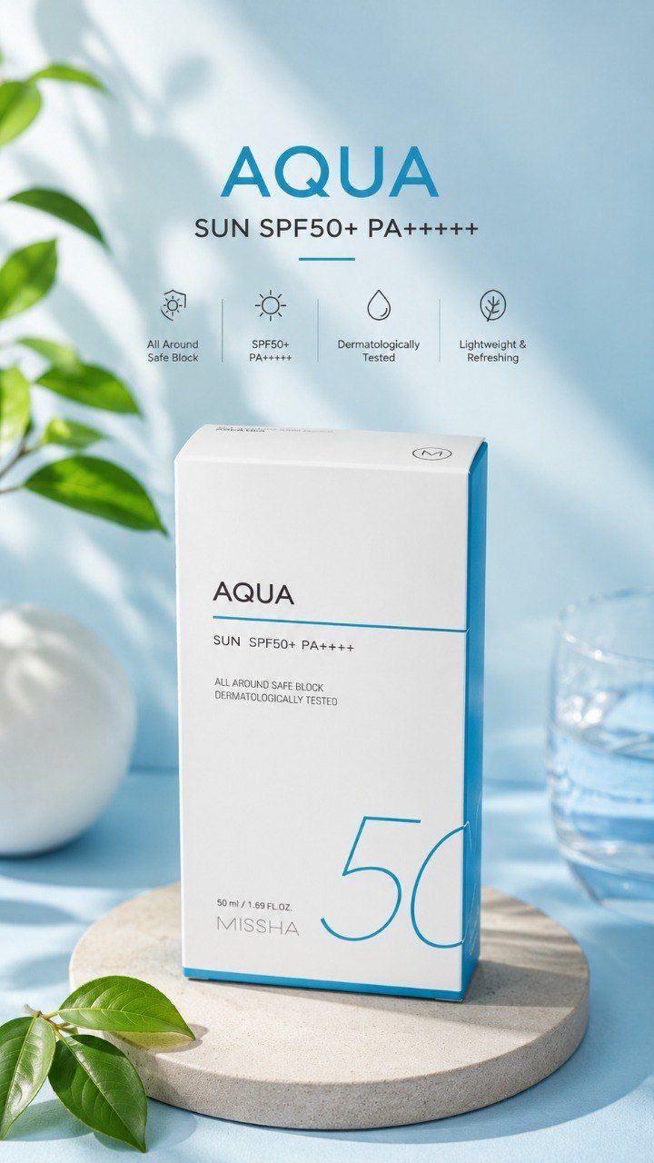 MISSHA All Around Safe Block Aqua Sun SPF50+/PA++++