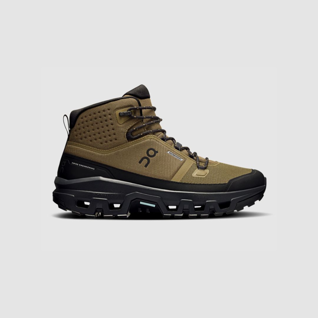 ON Cloudrock Mid Waterproof "Hunter | Black"