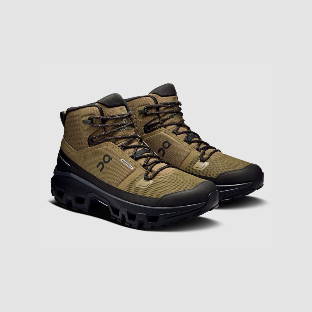 ON Cloudrock Mid Waterproof "Hunter | Black"