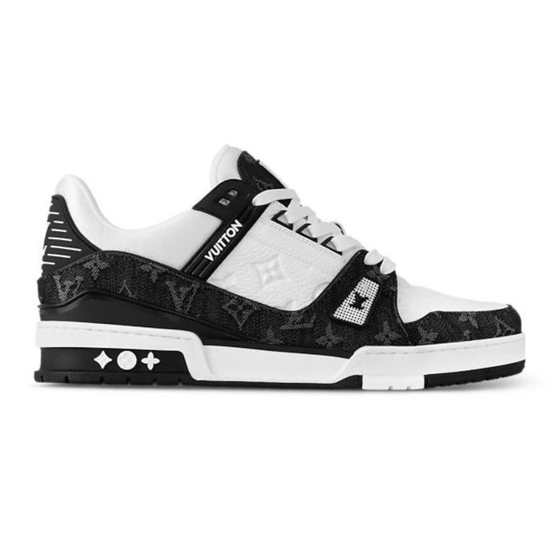 LV Trainer Sneaker Black-White