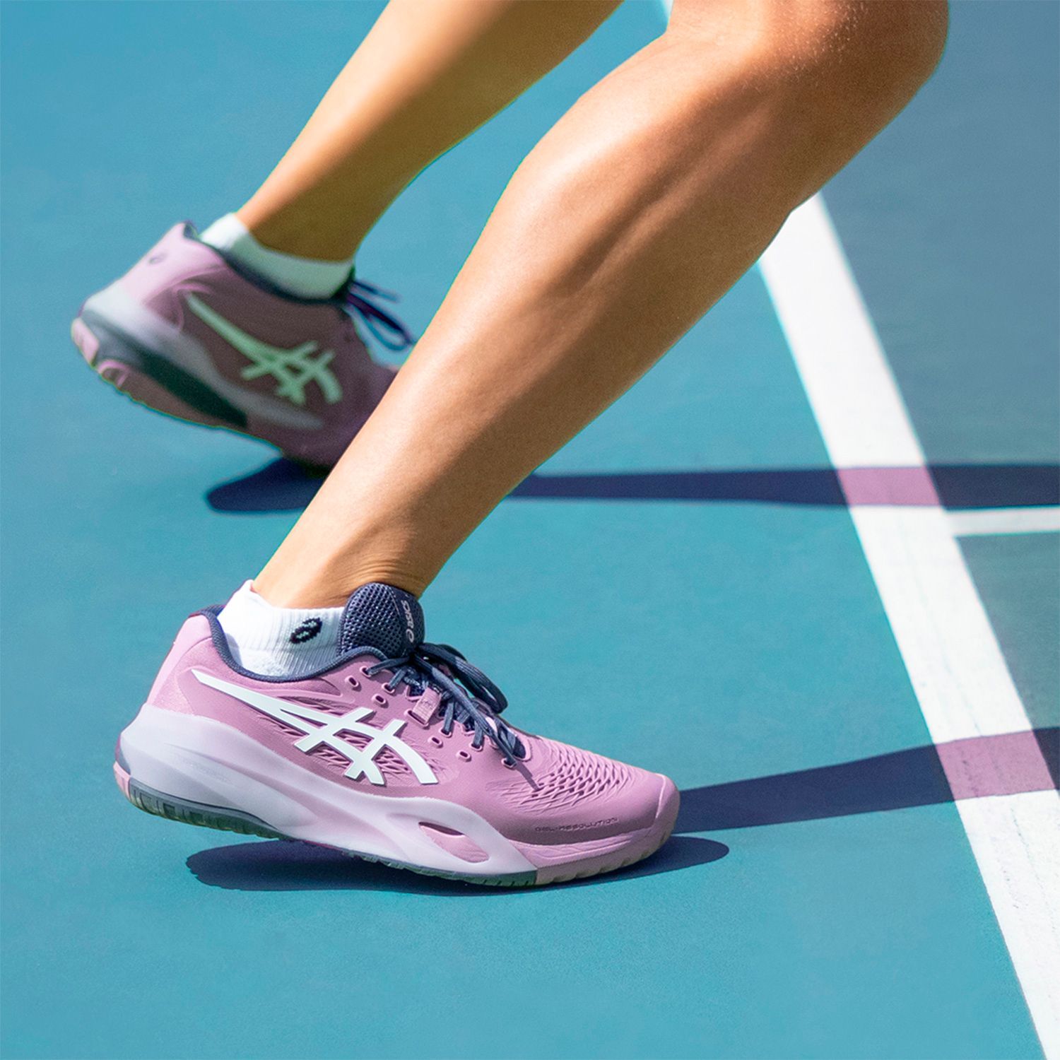 Asics GEL-RESOLUTION X UBE/WHITE