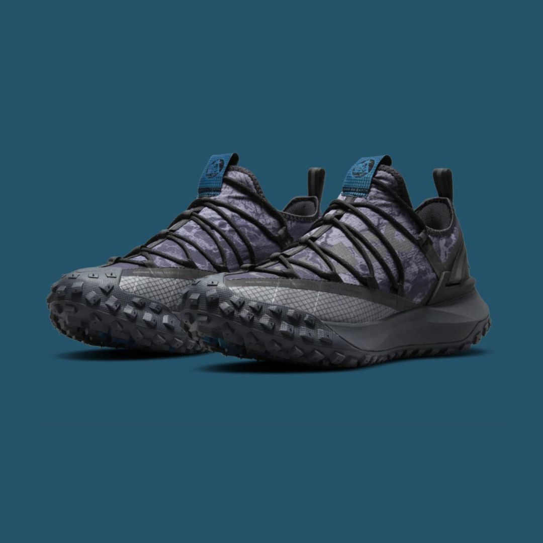 Nike ACG Mountain Fly Low - Black Green Abyss - 499K Sneakers 