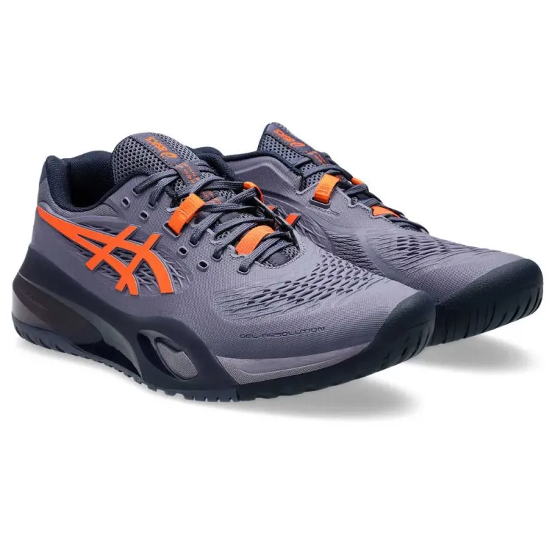 ASICS GEL RESOLUTION X Purple - Nova Orange