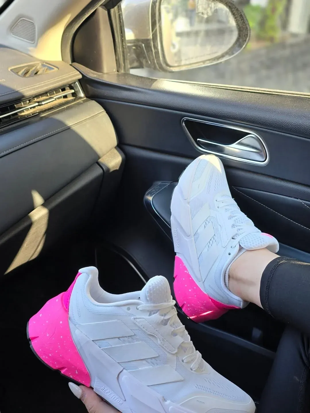 Adidas Easy Star All White Pink