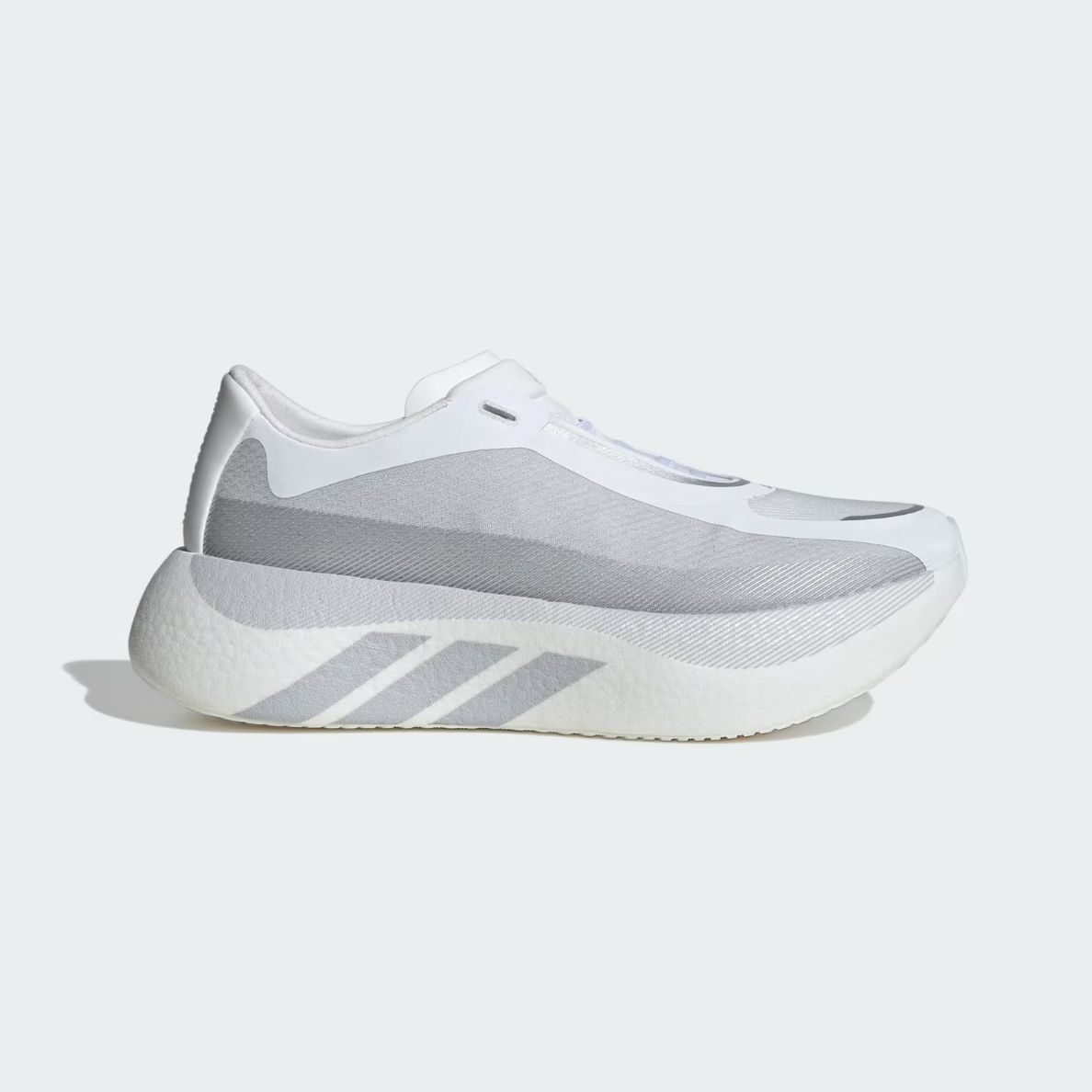 Adidas HYPERBOOST EDGE Running Shoes - White Gray