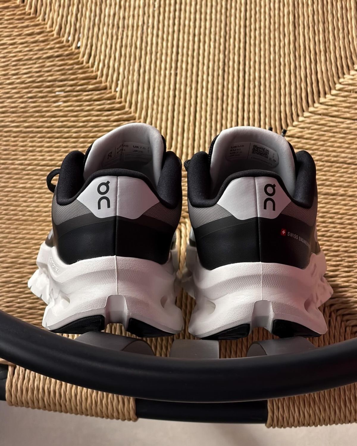 ON Cloud Tilt Remix All Day Trainers - Black White