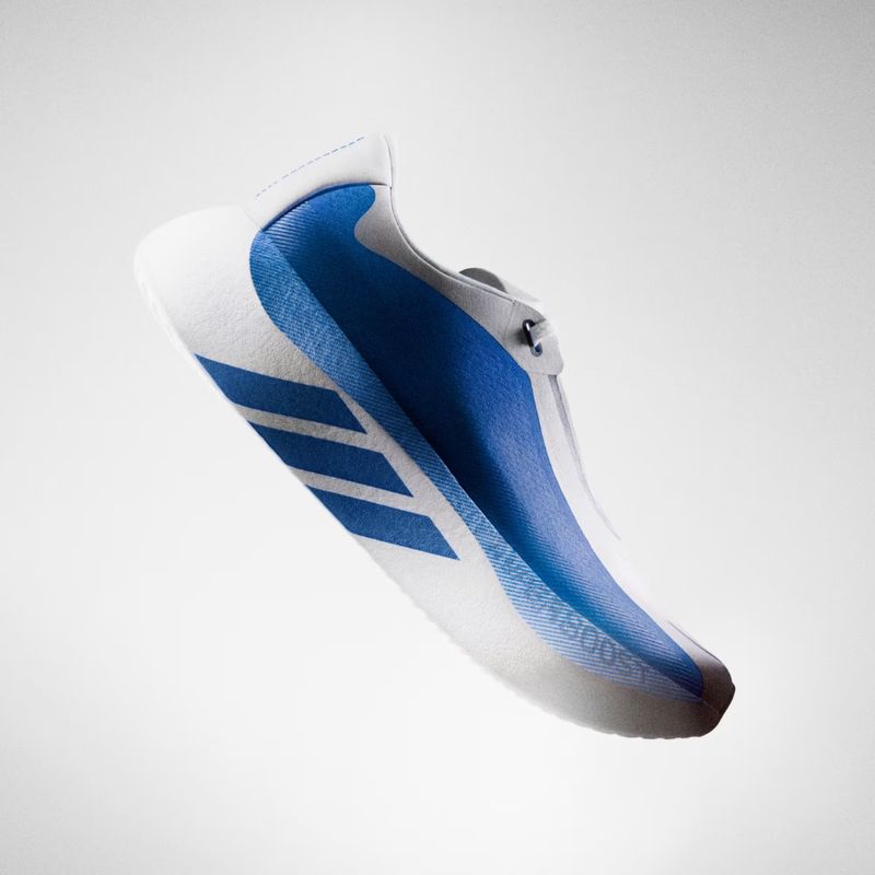 Adidas HYPERBOOST EDGE Running Shoes - Blue White