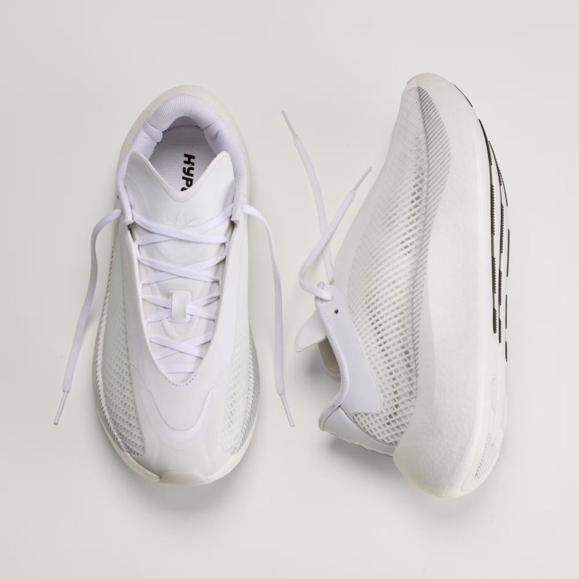 Adidas HYPERBOOST Waterproof PRO Running Shoe - White Black
