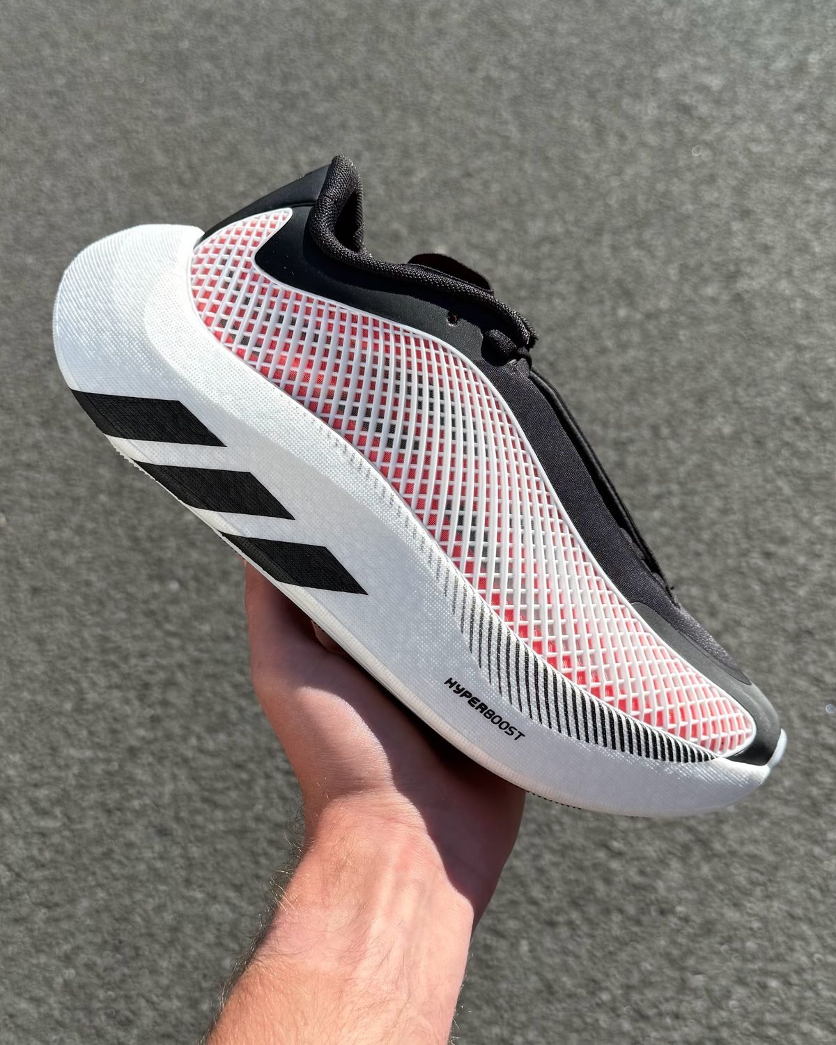 Adidas HYPERBOOST PRO 2 Running Shoe - Red Black