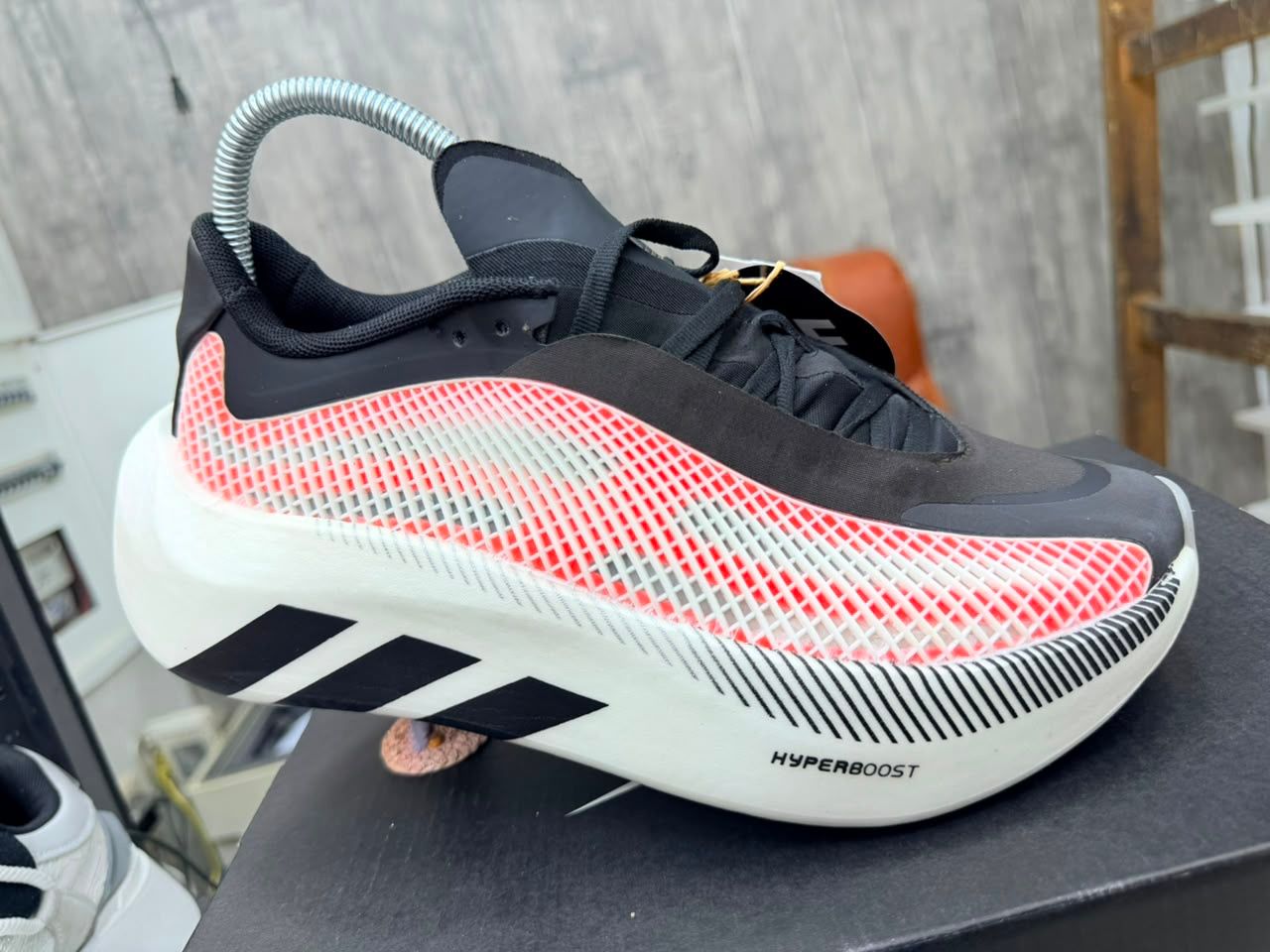 Adidas HYPERBOOST PRO 2 Running Shoe - Red Black