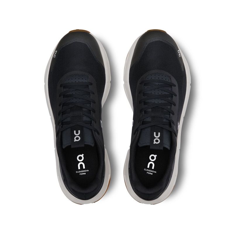 On Cloudnova Form 2 Black / Ivory Running Shoes