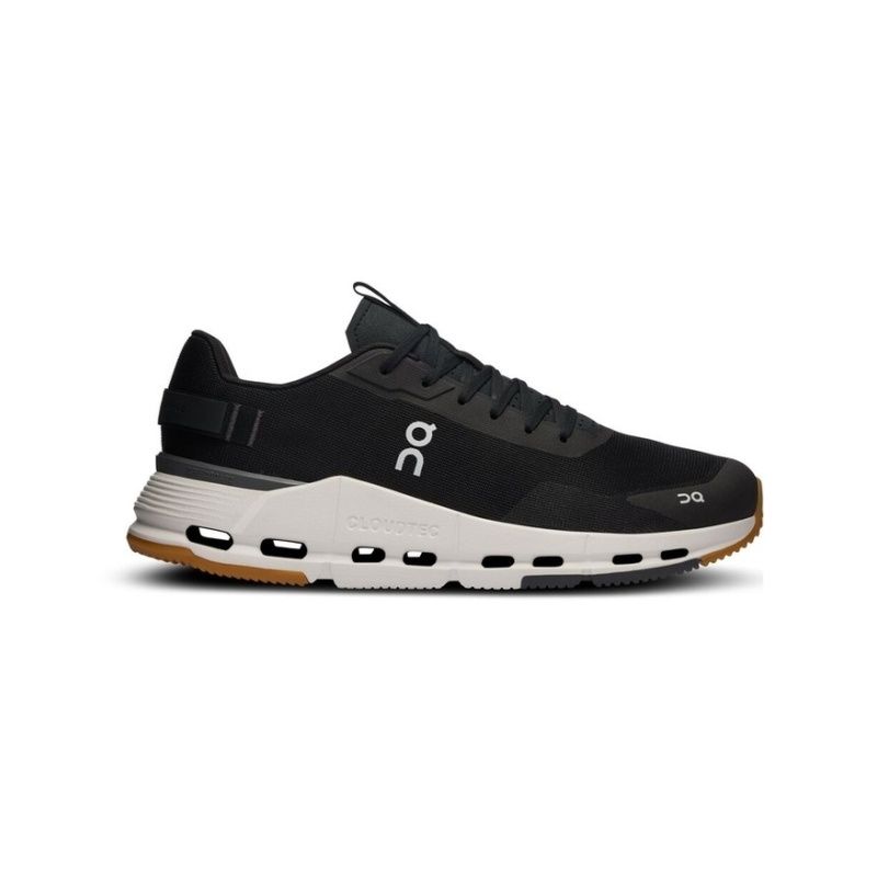 On Cloudnova Form 2 Black / Ivory Running Shoes