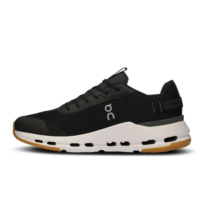 On Cloudnova Form 2 Black / Ivory Running Shoes