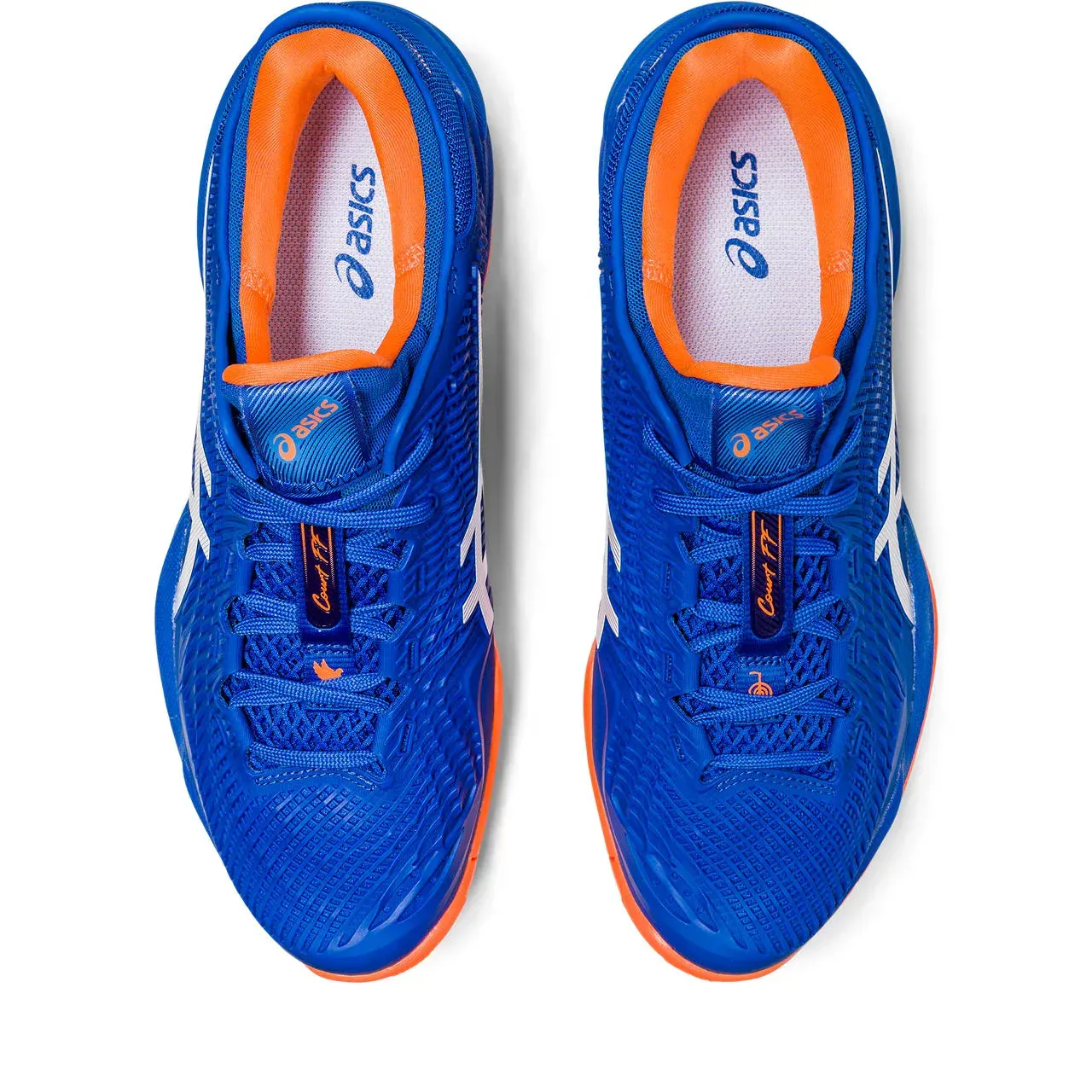 ASICS COURT FF Novak 3 BLUE- ORANGE