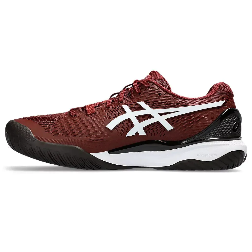 Asics Gel Resolution 9 - Antique Red White 2