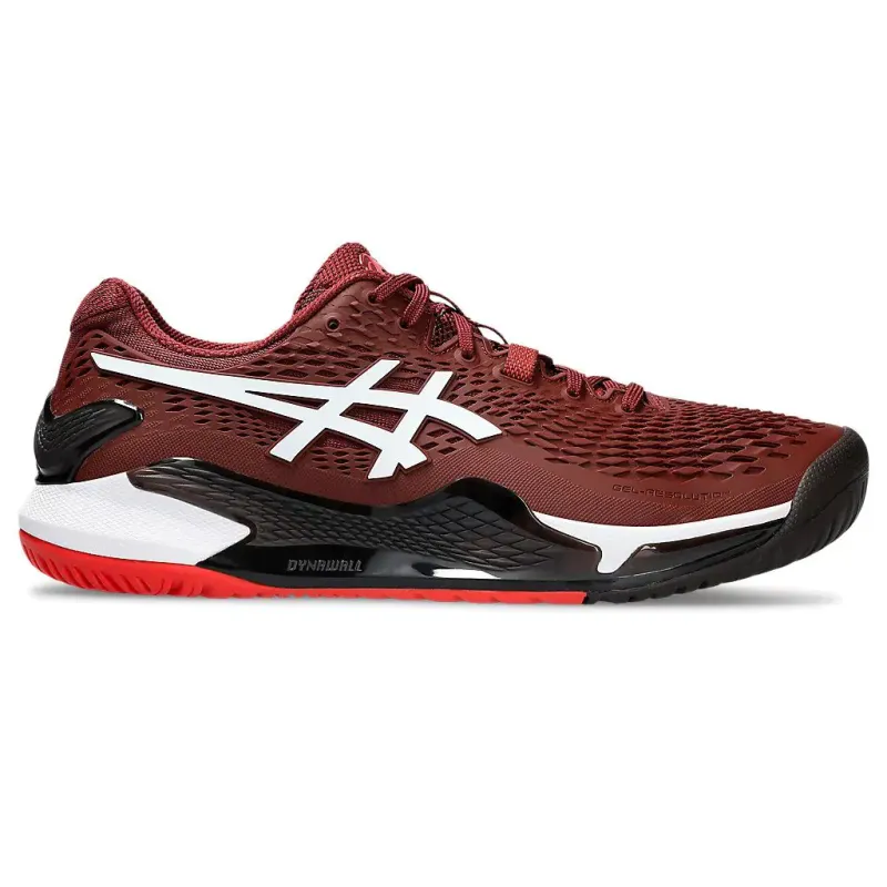 Asics Gel Resolution 9 - Antique Red White 2