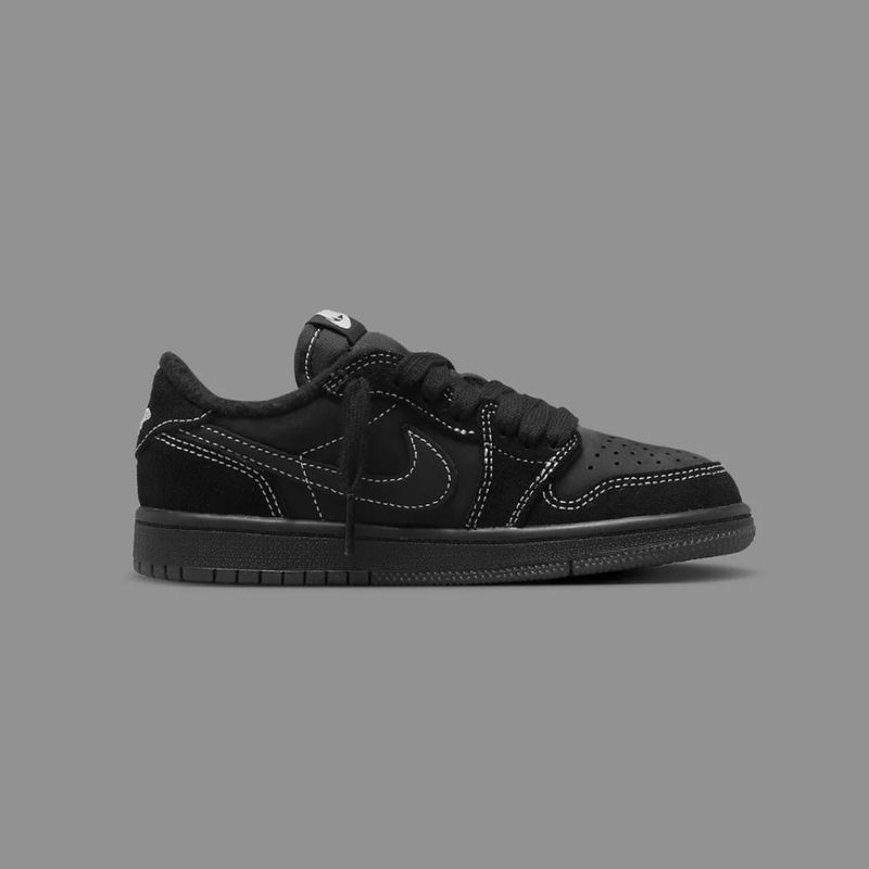 Travis Scott X Air Jordan 1 Low Black Phantom