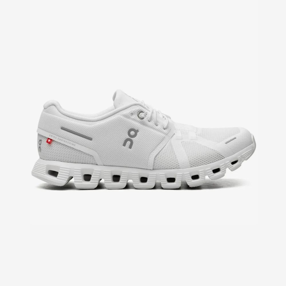 On Cloud 5 Sneakers White - Big Sizes