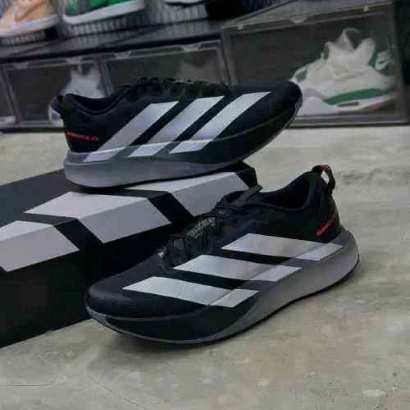 Adidas Adizero EVO SL ATR - Preto/Branco/Cinza