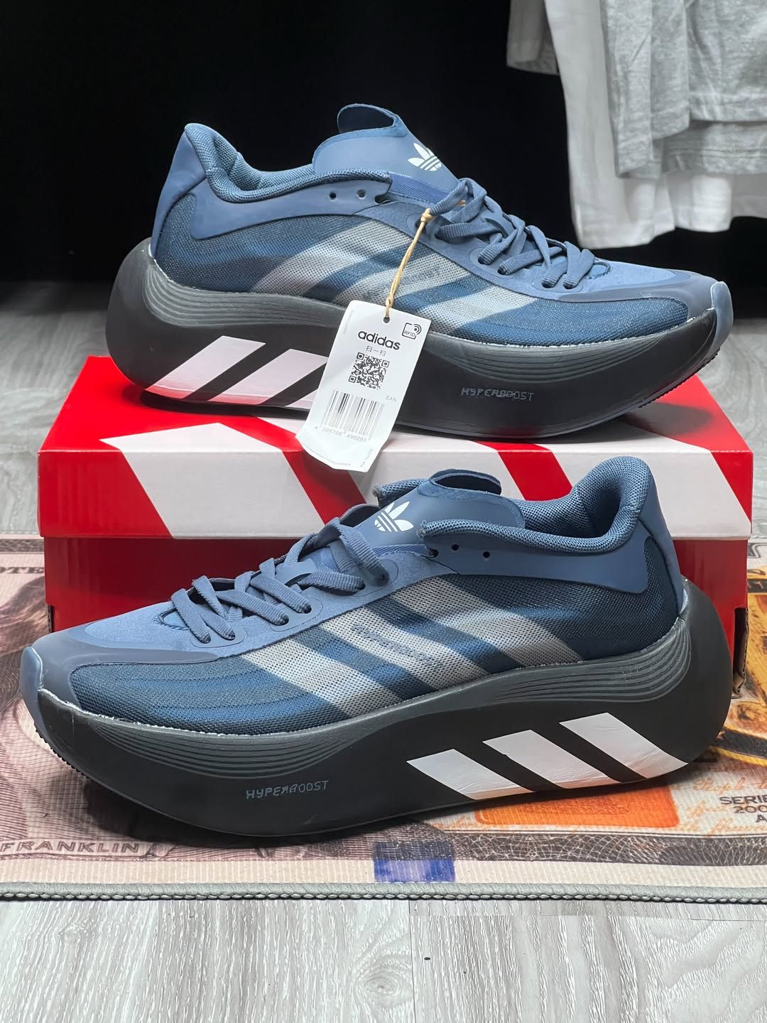 ADIDAS HYPERBOOST EPHR SHOES - Blue Black