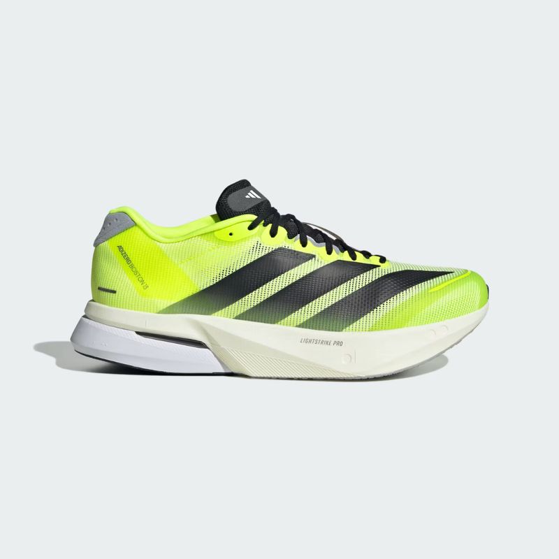 Adidas Adizero Boston 13 - Lemon / Core Black