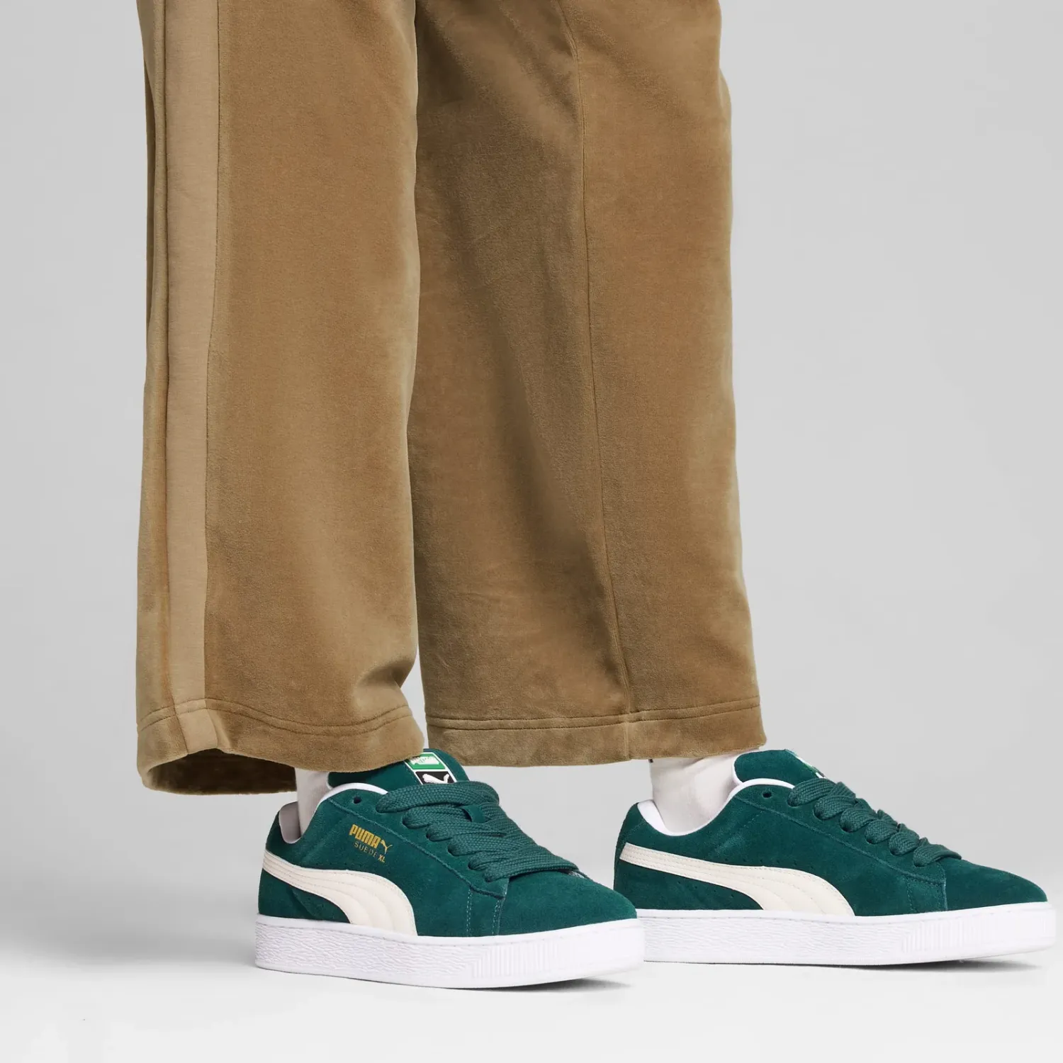 Puma Suede XL - Green White