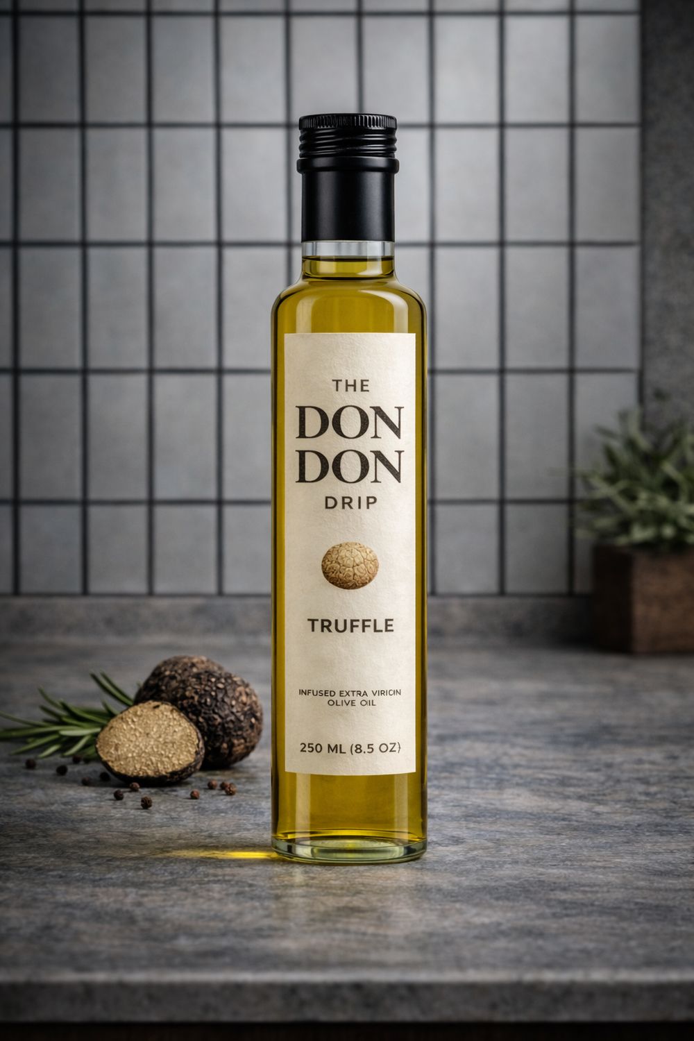 🍄 The Don Don Drip White Truffle Infused Olive Oil (12 oz)