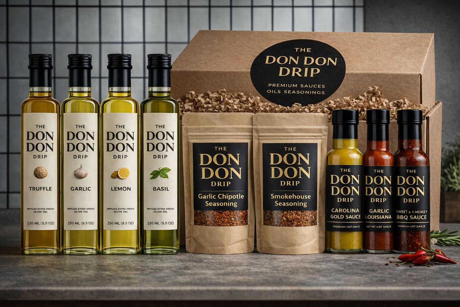 The Don Don Drip Olive Oil Box (Oils only)