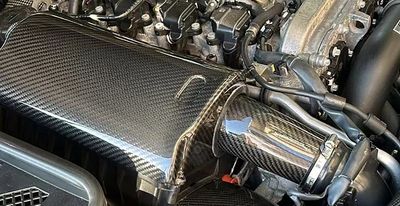 Real Full Sealed Dry Carbon Airfilter Kit for Mercedes Benz W205 M274 Engines