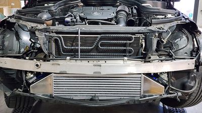 Intercooler for Mercedes Benz W204 1.8T - Silver color