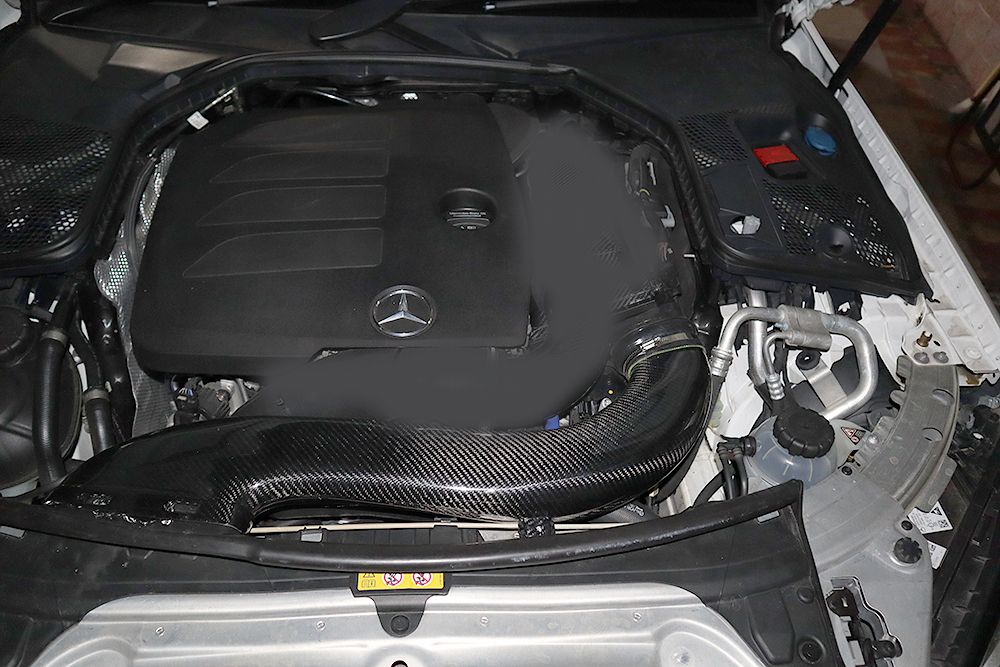 Carbon Fiber Air Tubing for Mercedes Benz M264 1.5T and 2.0T