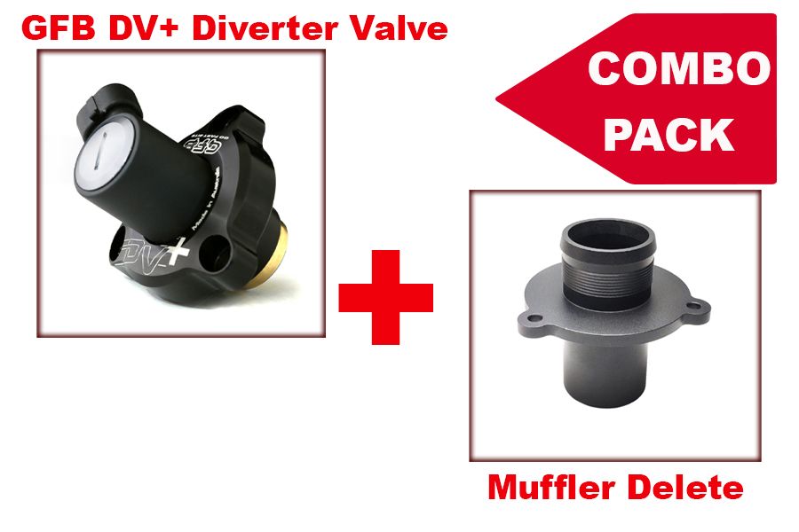 GFB DV+ T9381 + Turbo Muffler Delete for VAG