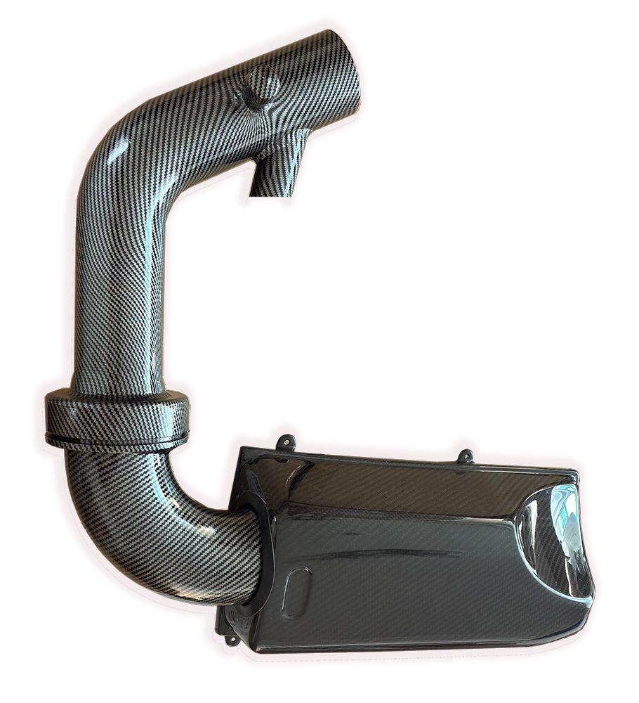 Full Carbon Fiber Looks - Turbo Pipe + Airfilter Box for Mercedes Benz M264 VALUE PACK