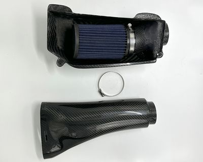 Carbon Fiber Airfilter Cover Box, Airfilter and Airtube for Mercedes-Benz C200 C250 W204 – M271 1.8T