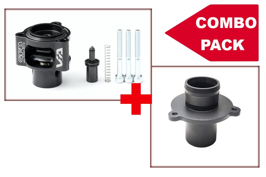 VW/Audi GFB BOV with sound and Muffler Delete Combo