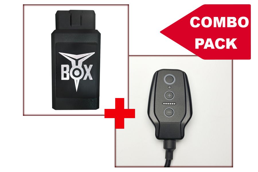 Pedaltune + Tbox Combo for Audi