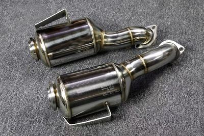 300 Cell Downpipe Set for Mercedes-Benz C43 AMG – M276 Biturbo V6