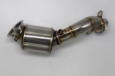300 Cell Sport Downpipe for Mercedes-Benz C180 C200 C250 W205 M274 2.0T Right Hand Drive