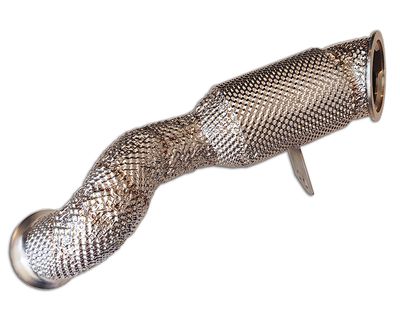 Shielded Straight Downpipe for Benz W205