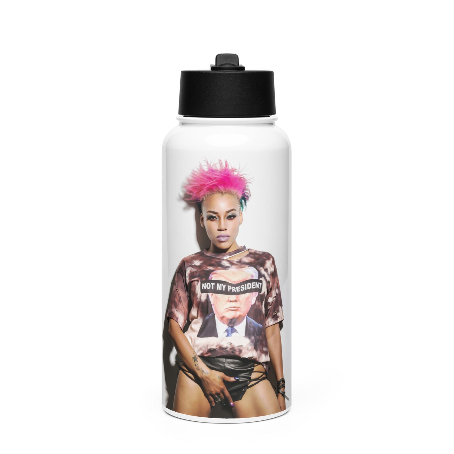 Stainless steel water bottle
