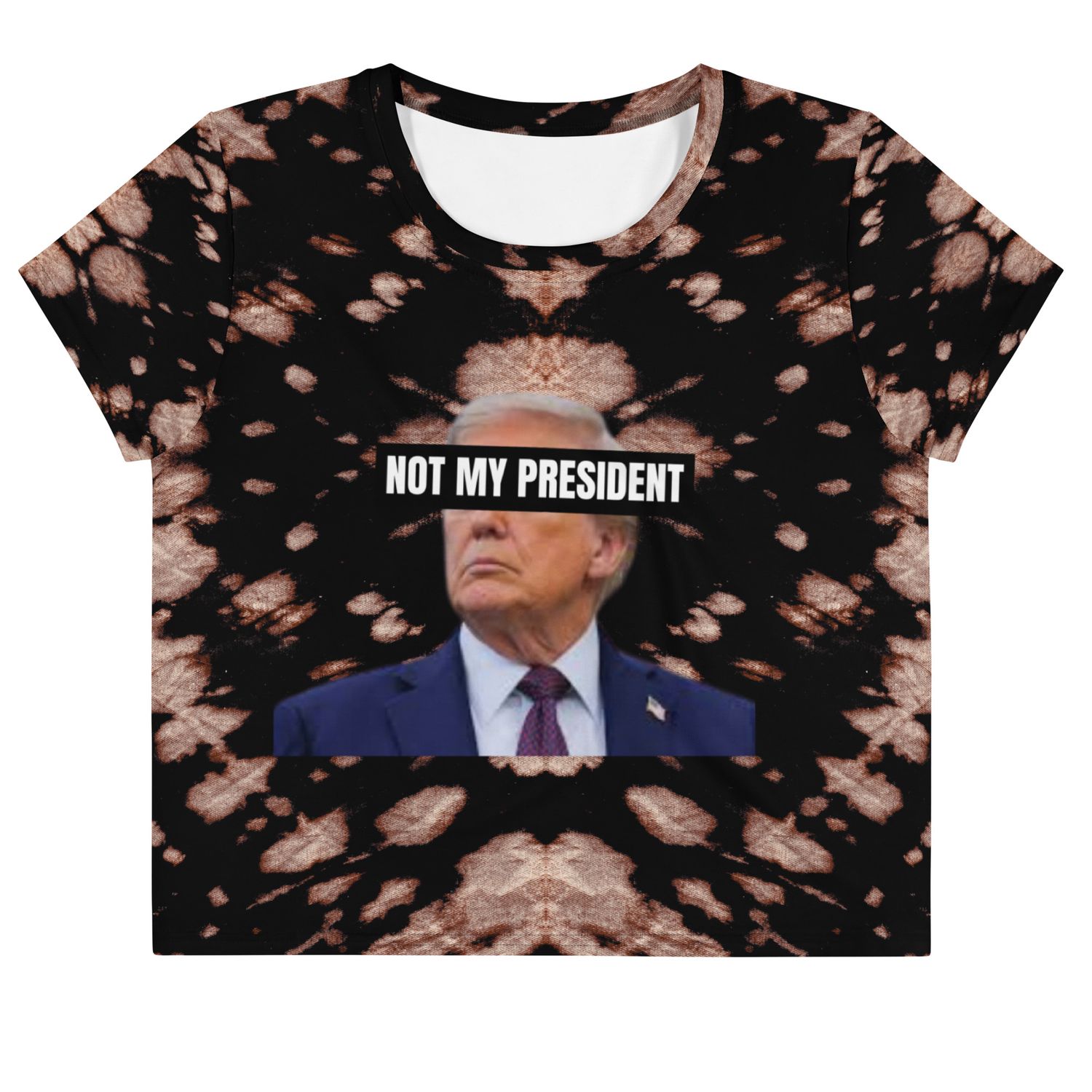 All-Over Print Crop Tee