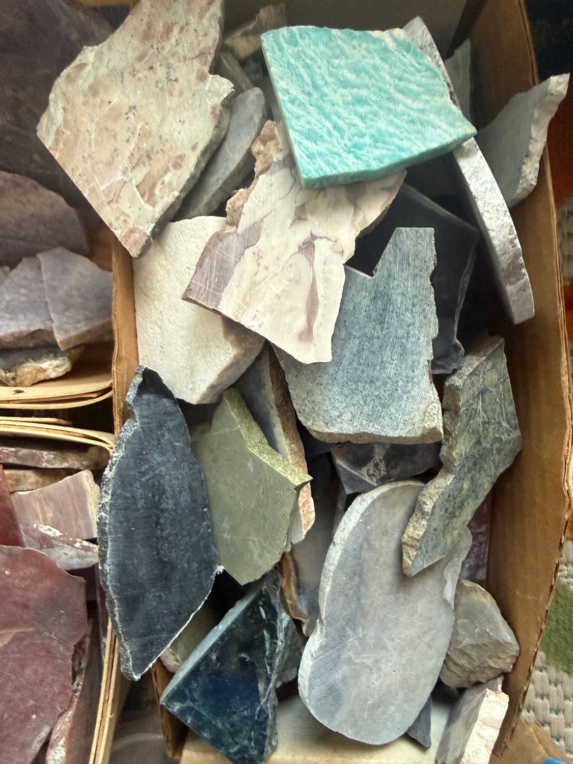Variety of Lapidary Slabs