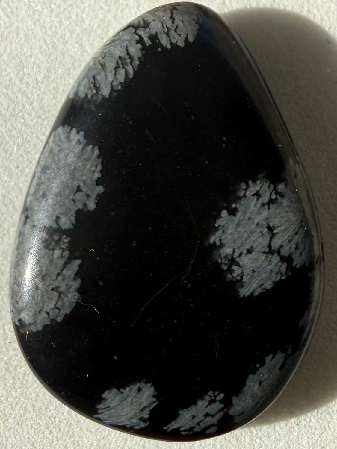 Snowflake Obsidian Cabochon