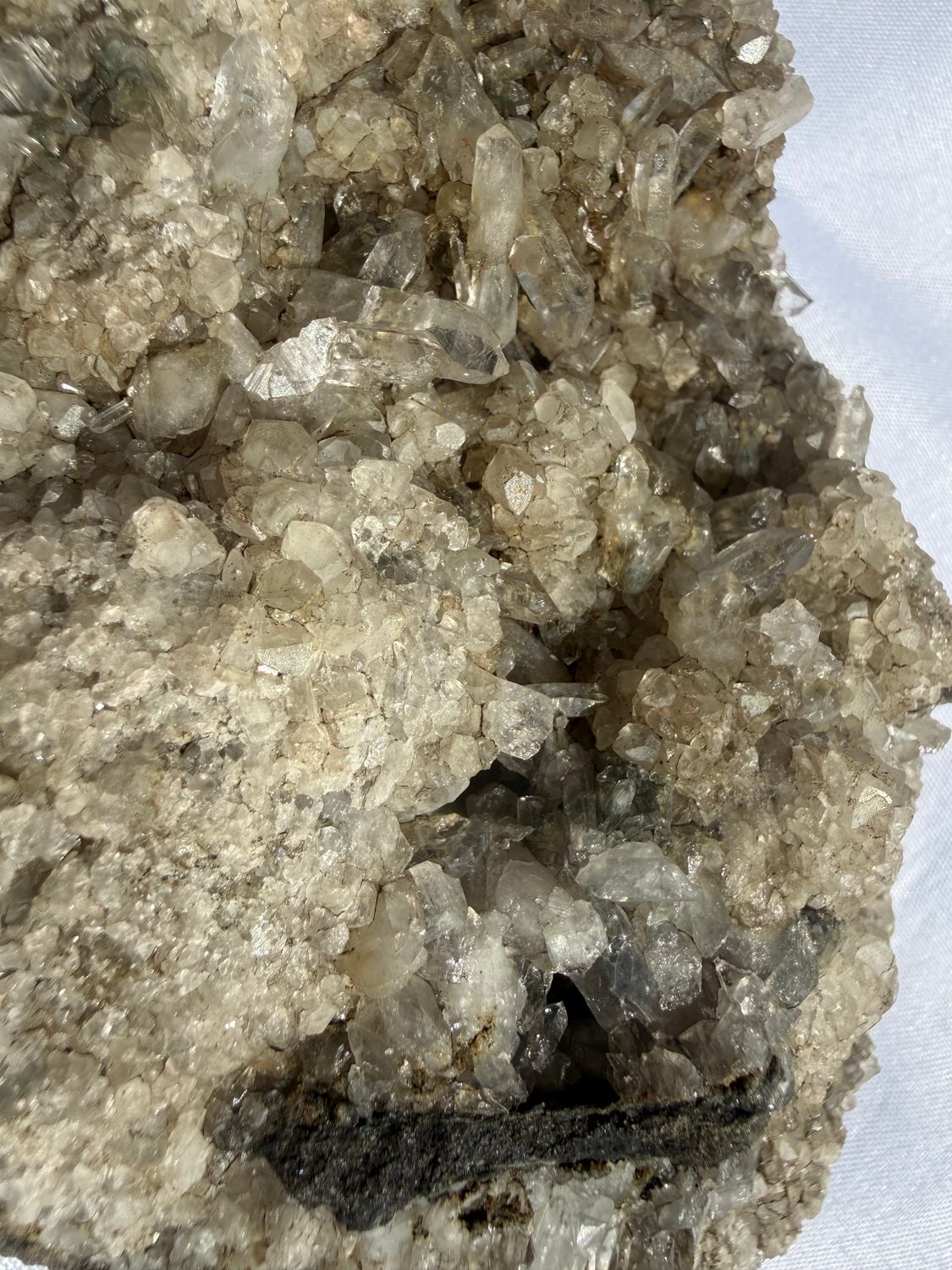 Raw Quartz Crystal Cluster